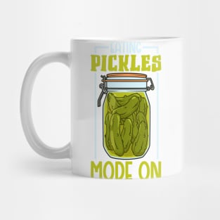 Eating pickles mode on - pickles Mug